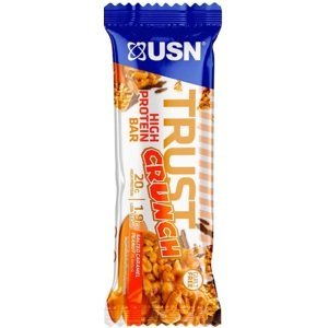 Proteinové tyčinky a sušenky USN Trust Crunch karamel s arašídy 60g