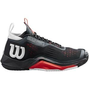 Wilson Rush Pro Surge Mens Tennis Shoes 46 Black/White/Poppy Red