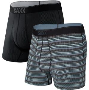 Saxx Quest Quick Dry Mesh Boxer Brief Fly 2Pk S