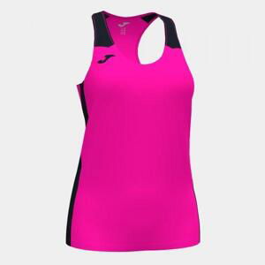 Joma Record II Tank Top Fluor Pink Black M