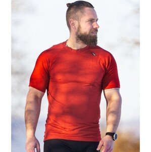 TERMOVEL Pánské tričko MODAL SHORT M červené VELIKOST: L