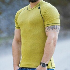 TERMOVEL Pánské tričko MODAL SHORT M žluté VELIKOST: M