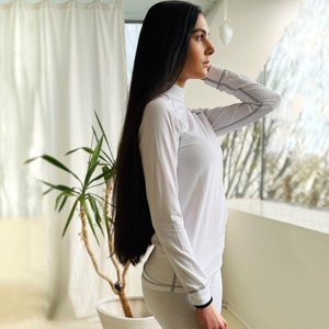 TERMOVEL Dámské tričko  PCE LONG W 06 bílá BARVA: bílá, VELIKOST: XL