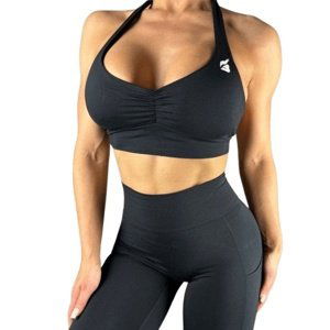 Booty MOTION Black Sports Bra - S