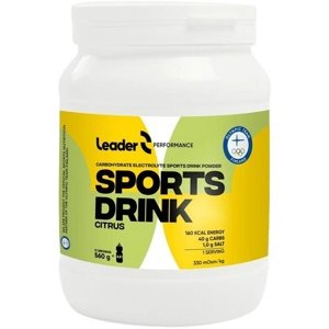 Leader Sports Drink (Energetický a iontový nápoj) 560 g - citrus