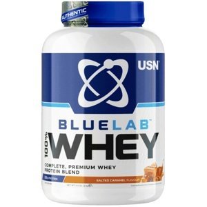 USN (Ultimate Sports Nutrition) USN Bluelab 100% Whey Premium Protein 2000 g - banán + USN Šejkr Steel Qhush 750 ml  ZDARMA