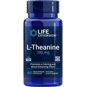 Life Extension L-theanine 100 mg 60 kapslí