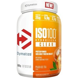 Dymatize Iso 100 Clear 900 g - broskvový ledový čaj