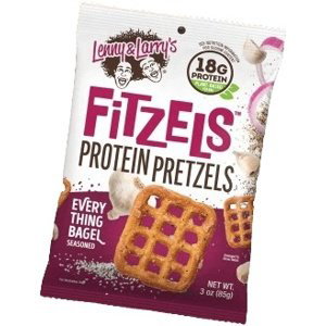 Lenny&Larrys Lenny&Larry's Fitzels Protein Pretzels 85 g - everything bagel