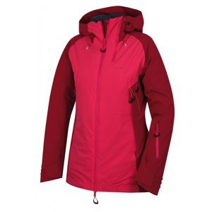 Husky  Gambola L XL - plus, purpurová / růžová Dámská lyžařská plněná bunda
