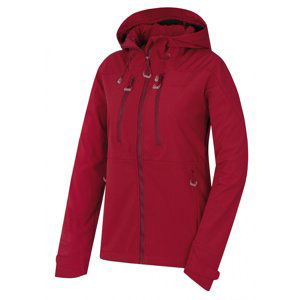 Husky Sevan L S, purpurová Dámská softshell bunda