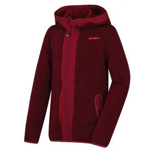 Husky  Artic Zip Kids 152, purpurová Dětská mikina