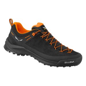 Salewa Wildfire leather EU 42 ½, Black/Fluo Orange Pánské boty