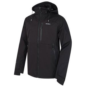 Husky Sauri M XXL, černá Pánská softshell bunda