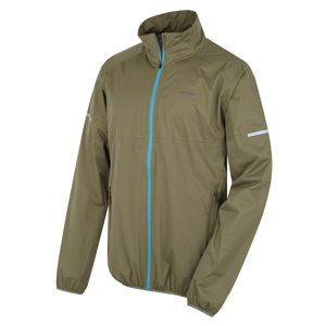 Husky Solei M XXL, tm. khaki Pánská ultralehká softshell bunda