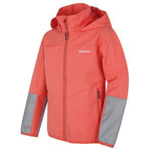 Husky Sonny K 140, růžová Dětská softshell bunda