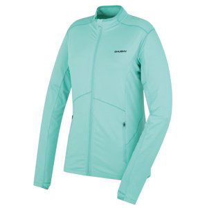 Husky Tarp zip L L, turquoise Dámská mikina na zip