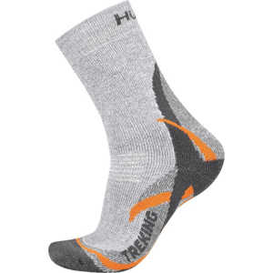 Husky  Treking oranžová, M (36-40) Ponožky