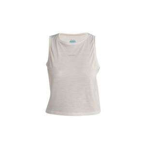 ICEBREAKER Wmns Merino 125 Cool-Lite™ Speed Tank, Chalk velikost: S