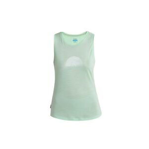 ICEBREAKER Wmns Merino 125 Cool-Lite™ Sphere III Tank Summer Shine, Glass velikost: S