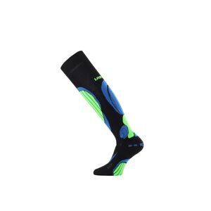 Lasting SBP 906 černá lyžařská ponožka Velikost: (38-41) M ponožky
