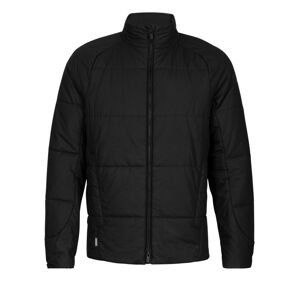 Pánská merino bunda ICEBREAKER Mens MerinoLoft Collingwood II Jacket, Black (vzorek) velikost: M