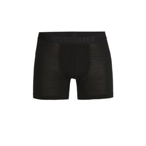 pánské merino boxerky ICEBREAKER Mens Anatomica Cool-Lite Boxers, Black (vzorek) velikost: M