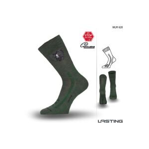 Lasting Hunting WLM 620 zelená Velikost: (38-41) M ponožky