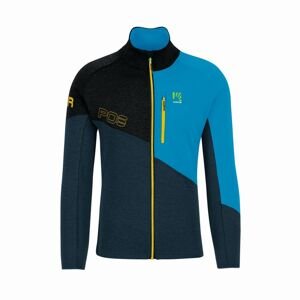 KARPOS Val V. F.-Z Fleece, Midnight/Black/Diva Blue velikost: L