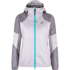MONTURA Vertigo Hybrid Hooded Jkt Wom., Quiet Grey/Turquoise velikost: S