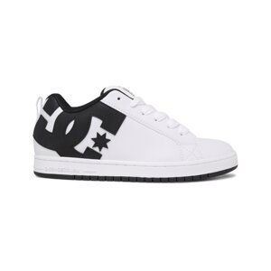 Dc shoes pánské boty Court Graffik White/Black/Black | Černá | Velikost 10,5 US