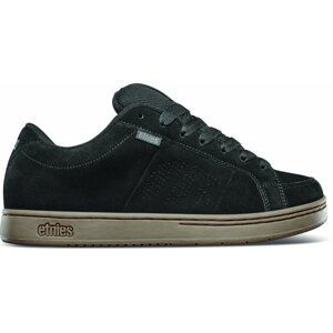 Etnies pánské boty Kingpin Black/Dark Grey/Gum | Černá | Velikost 9,5 US