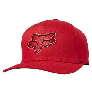Fox kšiltovka Epicycle Flexfit Hat - FW20 Red/White | Červená | Velikost S/M