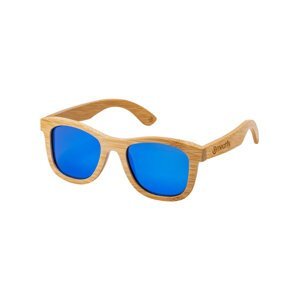 Meatfly sluneční polarizační brýle Bamboo Blue Light | Modrá | Velikost One Size