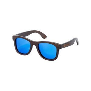 Meatfly sluneční polarizační brýle Bamboo Dark Blue | Modrá | Velikost One Size