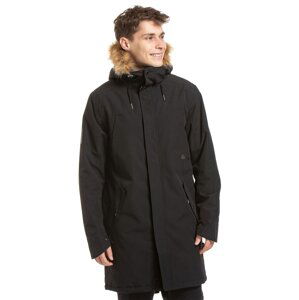 Meatfly pánská zimní bunda Lars Parka Black | Černá | Velikost XL