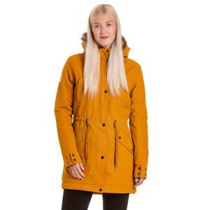 Meatfly dámská zimní bunda Artemis Parka Caramel | Oranžová | Velikost L