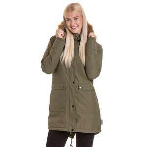 Meatfly dámská zimní bunda Amber Parka Moss Green | Zelená | Velikost XS