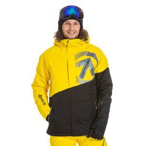 Meatfly pánská SNB & SKI bunda Bang Super Lemon/Black | Žlutá | Velikost XXL