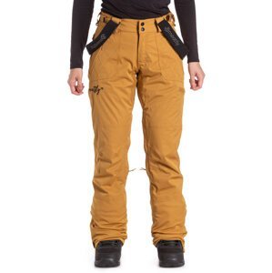 Meatfly dámské SNB & SKI kalhoty Foxy Premium Wood | Hnědá | Velikost L