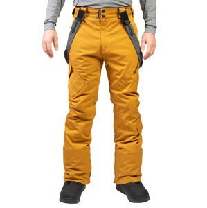 Meatfly pánské SNB & SKI kalhoty Ghost Premium Wood | Oranžová | Velikost M
