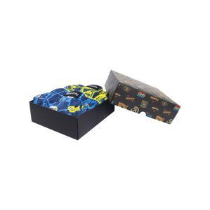 Meatfly pánské boxerky Agostino Yellow/Blue Comics Gift Pack | Žlutá | Velikost XXL