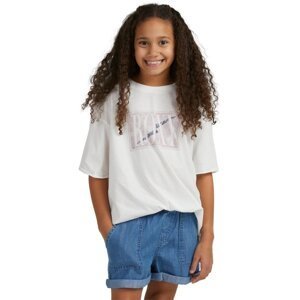 Roxy dětské triko Younger Now B Snow White | Bílá | Velikost 16 r. | 100% bavlna