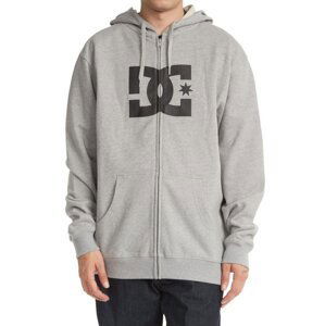 Dc shoes pánská mikina Star Heather Grey | Šedá | Velikost S