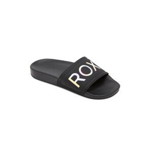 Roxy dívčí sandály Slippy Rg Black | Černá | Velikost 4 US