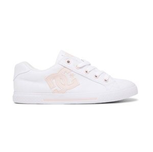 Dc shoes dámské boty Chelsea White / Pink | Bílá | Velikost 6 US