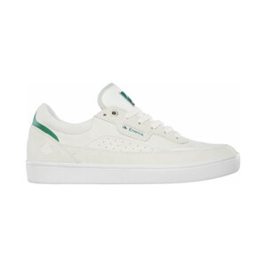 Emerica pánské boty Gamma White / Green / Gum | Bílá | Velikost 12 US