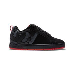 Dc shoes pánské boty Court Graffik Black / Grey / Red | Černá | Velikost 15 US