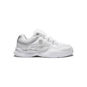 Dc shoes dámské boty Decel White / Silver | Bílá | Velikost 7,5 US