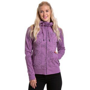 Meatfly dámská technická mikina Omni Garden Purple | Fialová | Velikost XS